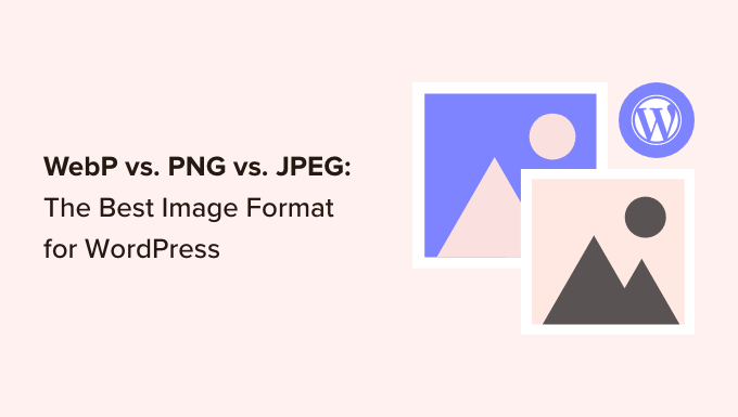 WebP、PNG 和 JPEG：WordPress 的最佳圖像格式插圖
